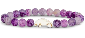 Fahlo Manatee Drift Bracelet CORAL REEF VIOLET