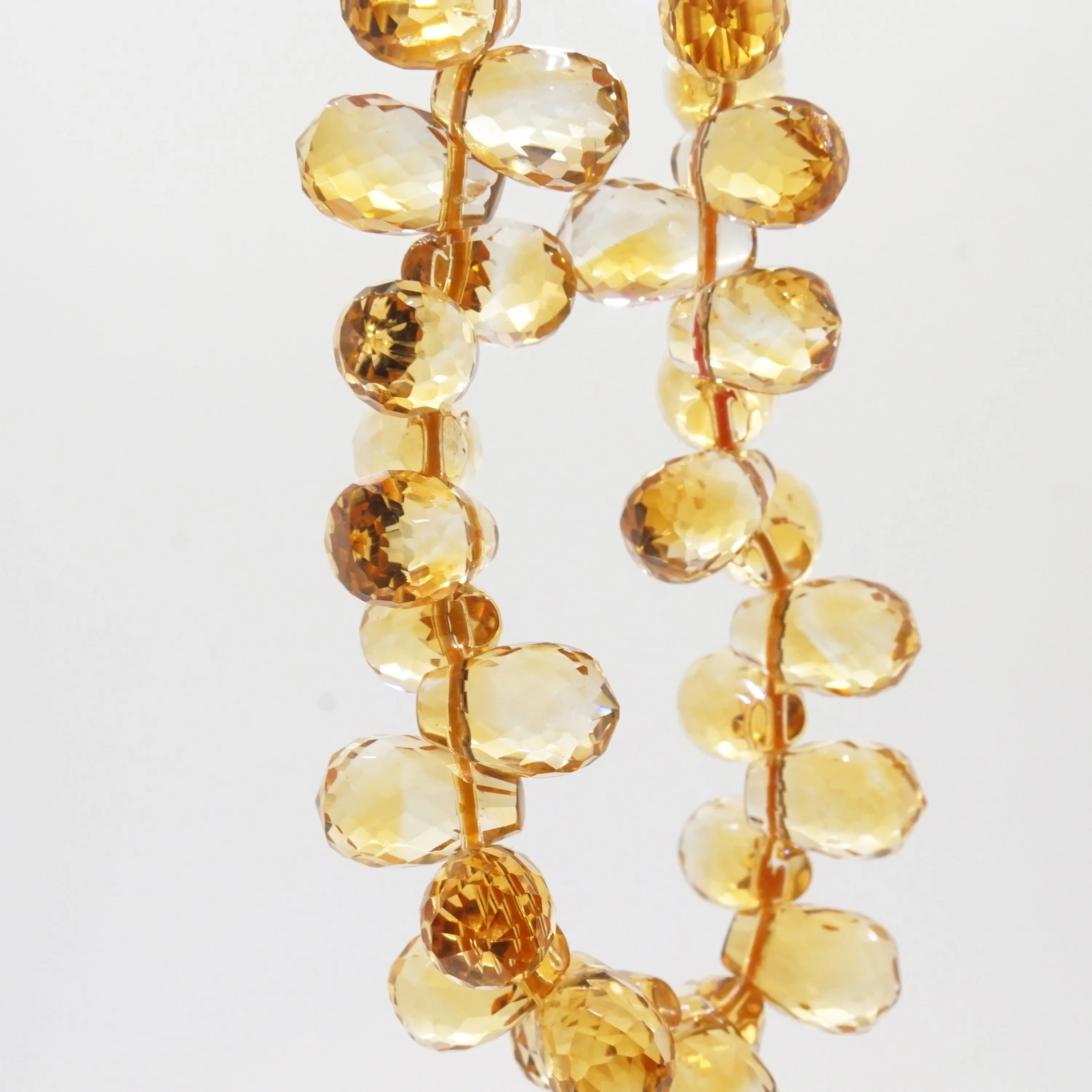 Gem-Grade Citrine Briolette