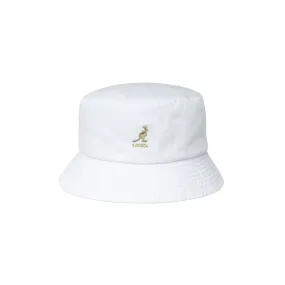 KANGOL Washed Bucket White